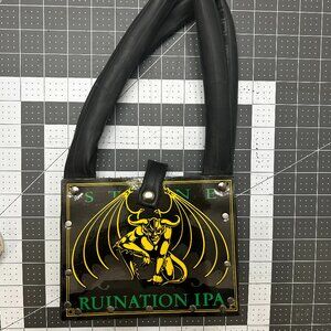 Goth Devil Unique Purse Recycled Art